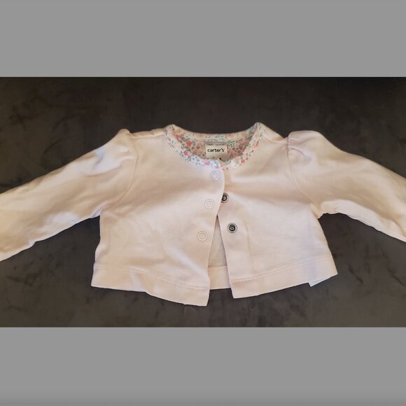 Carter's Baby Dress & Cardigan Set 3M - Picture 3 of 4